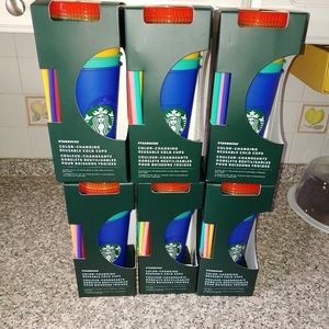Starbucks color changing cups